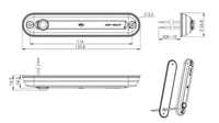 LED interieurlamp - touch - 6500K - 165lm - 12-24v | BTS-1400W