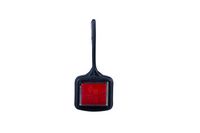 LED breedtelamp links rood-wit 12-24v 25cm kabel