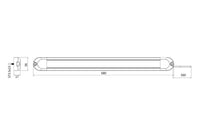 LED interieurverlichting 68cm - 12-24v - touch - 50cm kabel | BT-2068