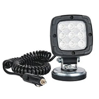 LED werklamp 1700 lumen op magneetvoet 12-24v 3.0m krulsnoer | WF-3617MM30