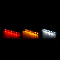 LED dark markeerverlichting rood 12-24v 0,3m. kabel