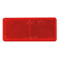 Rode reflector 90 x 40mm. | 3m-plakstrip | VRF-500R