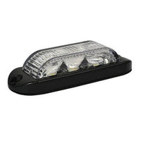 LED flitser 3 LED's | Amber | 180 graden | 10-30v | LED3DVA180