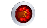 Links | LED combinatielicht 120mm. inbouw | 12-24v | 1,5m. kabel | VC-2911