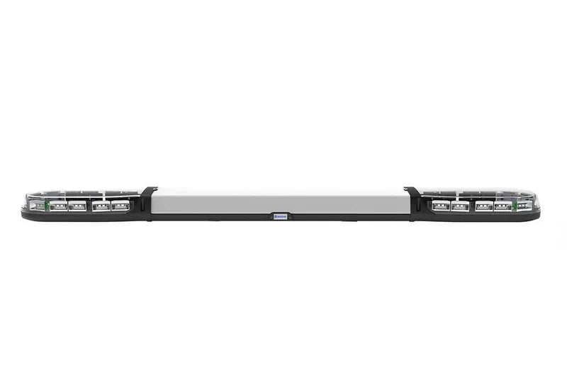 LED flitsbalk amber | 13 serie | ECE-R65 amber | transparant | wit midden | 1500mm | 24 LE | 13-01014-E