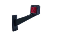 LED breedtelamp rechts rood-wit 12-24v 50cm kabel