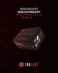 Minigraver verlichtingsset 12/24v incl. controlunit - PS-250KIT