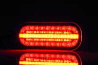 LED compact achterlicht met statisch knipperlicht | montage H+V 12-24v | VC-330